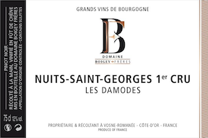 Domaine Boigey Freres Nuits St Georges Premier Cru Les Damodes