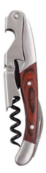 True Brands Waiter's Double-Hinged Corkscrew