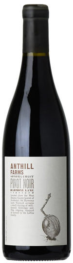 Anthill Farms Pinot Noir Harmony Lane Vineyard