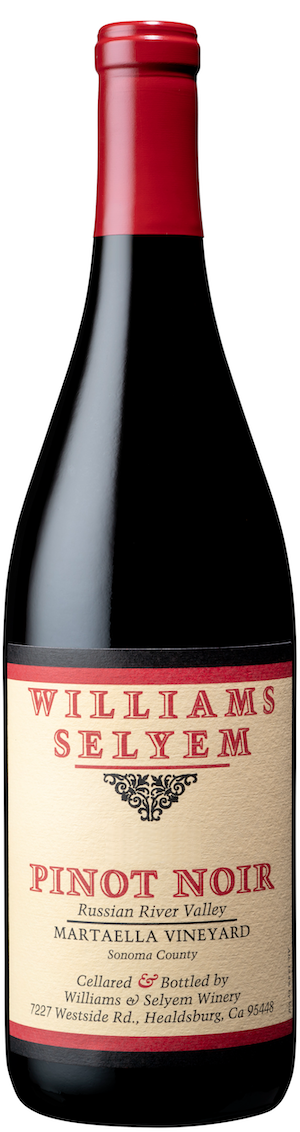 Williams Selyem Pinot Noir Martaella Vineyard