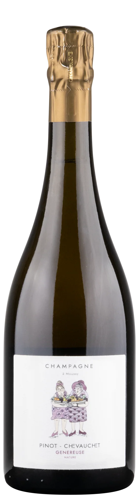 Pinot-Chevauchet Champagne Brut Nature Genereuse