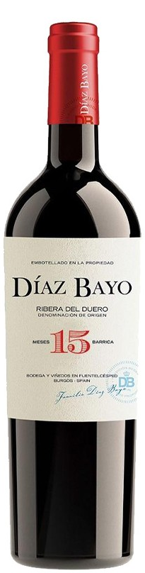 Familia Diaz Bayo Ribera del Duero 15 Meses Barrica