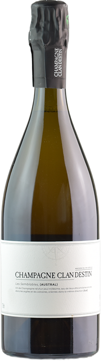 Clandestin Champagne Brut Nature Les Semblables Austral Clandestin Champagne Brut Nature Les Semblables Austral