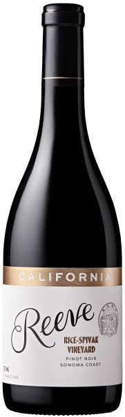Reeve Wines Pinot Noir "Rice-Spivak Vineyard"