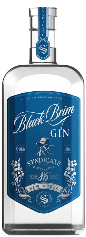 Syndicate Distillers Gin Black Brim