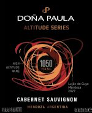 Vina Dona Paula Cabernet Sauvignon Altitude Series 1050