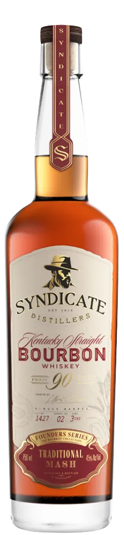 Syndicate Distillers Bourbon Kentucky Straight Traditional Mash