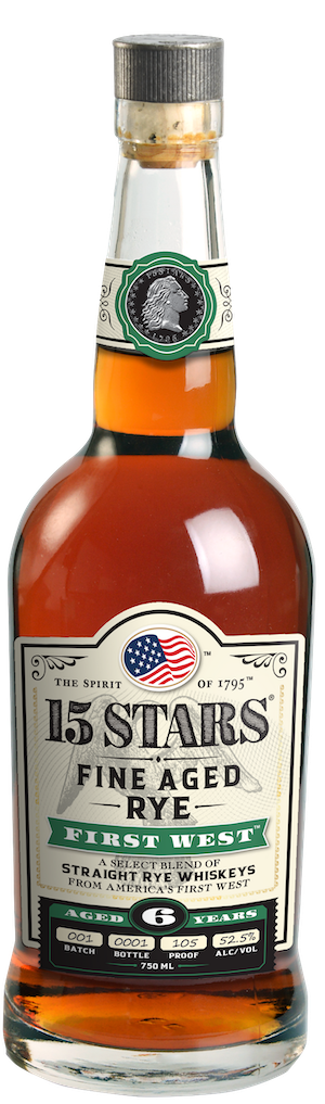 15 Stars Rye Whiskey First West