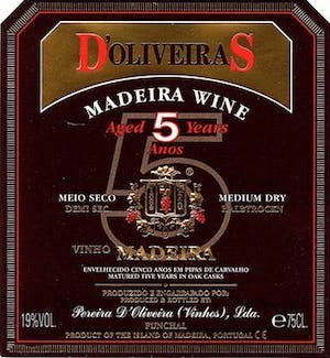 d'Oliveira 5 Year Old Medium Dry d'Oliveira 5 Year Old Medium Dry