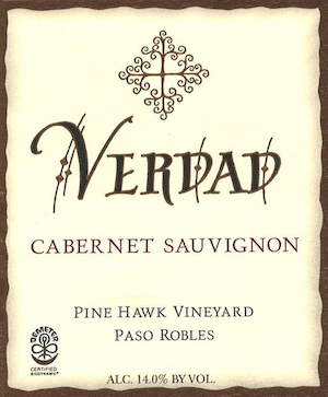 Verdad Cabernet Sauvignon Pine Hawk Vineyard