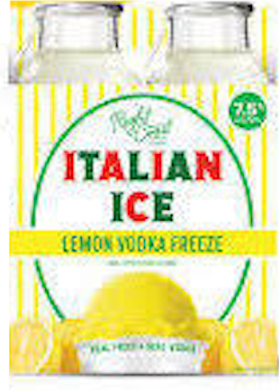 Right Coast Italian Ice Lemon Vodka Freeze 4pk
