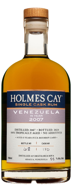 Holmes Cay Rum Single Cask "Venezuela - Sofa 2007 - 15 Year"
