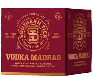 Southern Tier Vodka Madras Can 4pk Southern Tier Vodka Madras Can 4pk