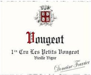 Domaine Fourrier Vougeot Premier Cru Les Petits Vougeots Vieille Vigne