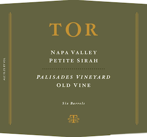 TOR Kenward Family Petite Sirah Old Vine Palisades Vineyard