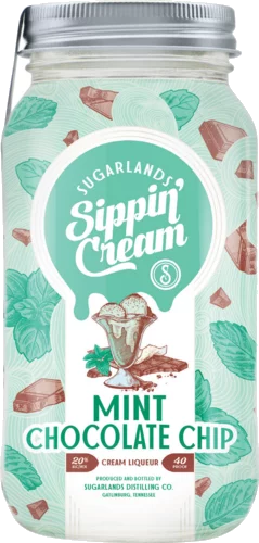 Sugarlands Distilling Company Sippin' Cream Liqueur Mint Chocolate Chip Sugarlands Distilling Company Sippin' Cream Liqueur Mint Chocolate Chip