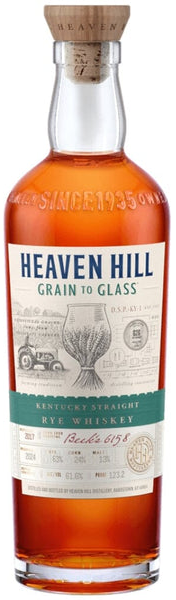 Heaven Hill Rye Whiskey Grain to Glass