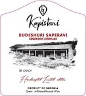 Kapistoni Saperavi Budeshuri Kapistoni Saperavi Budeshuri