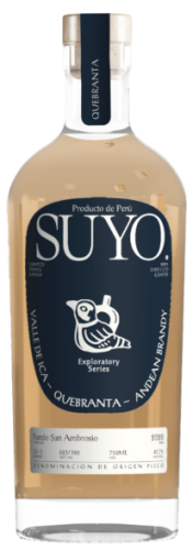 Suyo Pisco "Exploratory Series Quebranta Fundo San Ambrosio" Suyo Pisco "Exploratory Series Quebranta Fundo San Ambrosio"