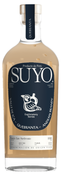 Suyo Pisco "Exploratory Series Quebranta Fundo San Ambrosio"