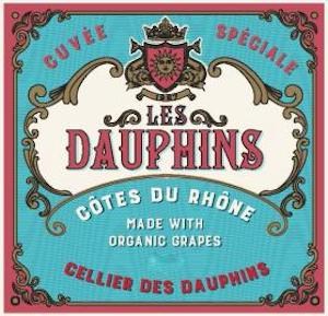 Cellier des Dauphins Les Dauphins Cotes du Rhone Rouge Organic
