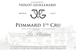 Joannes Violot-Guillemard Pommard Premier Cru la Platiere