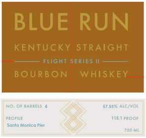 Blue Run Bourbon Flight Series II Bb6 Blend N (Santa Monica Pier)