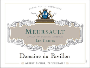 Domaine du Pavillon (Albert Bichot) Meursault Les Criots Domaine du Pavillon (Albert Bichot) Meursault Les Criots