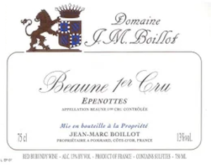 J. M. Boillot Beaune Premier Cru Les Epenottes J. M. Boillot Beaune Premier Cru Les Epenottes