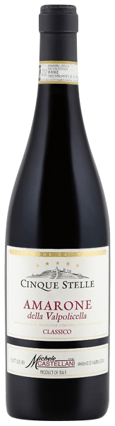 Michele Castellani Amarone della Valpolicella Classico Ca del Pipa Cinque Stelle