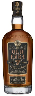 Ezra Brooks Bourbon Old Ezra 7 Year Barrel Strength 117@