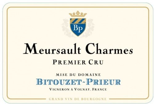 Domaine Bitouzet Prieur Meursault Premier Cru Charmes Domaine Bitouzet Prieur Meursault Premier Cru Charmes