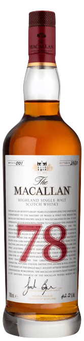 The Macallan Scotch Single Malt The Red Collection 78 Year