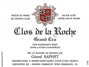Gerard Raphet Clos De La Roche Grand Cru Gerard Raphet Clos De La Roche Grand Cru