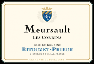 Domaine Bitouzet Prieur Meursault Les Corbins