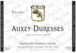 Domaine Fabien Coche Auxey Duresses Blanc Domaine Fabien Coche Auxey Duresses Blanc