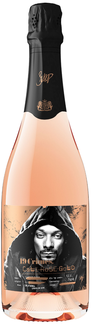 19 Crimes Sparkling Cali Rose Gold Snoop Dogg