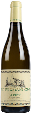 Chateau de Saint Cosme Cotes du Rhone Blanc Le Poste