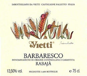 Vietti Barbaresco Rabaja