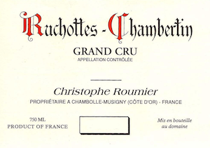 Domaine Christophe Roumier Ruchottes Chambertin Grand Cru Domaine Christophe Roumier Ruchottes Chambertin Grand Cru