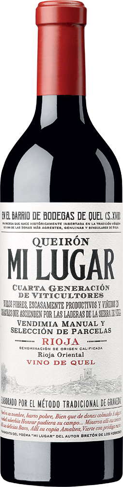 Queiron Mi Lugar (Ontanon) Rioja Vino de Quel Queiron Mi Lugar (Ontanon) Rioja Vino de Quel