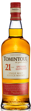 Tomintoul Scotch Single Malt 21 Year