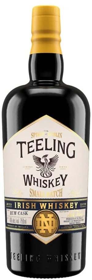 The Teeling Whiskey Co. Irish Whiskey Rum Cask Notre Dame 750ml