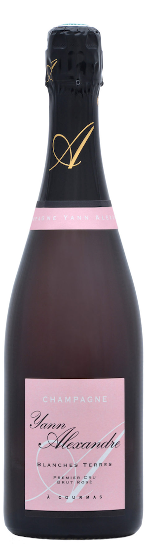 Yann Alexandre Champagne Brut Rose Premier Cru Blanches Terres