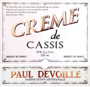 Paul Devoille Liqueur Creme de Cassis Paul Devoille Liqueur Creme de Cassis