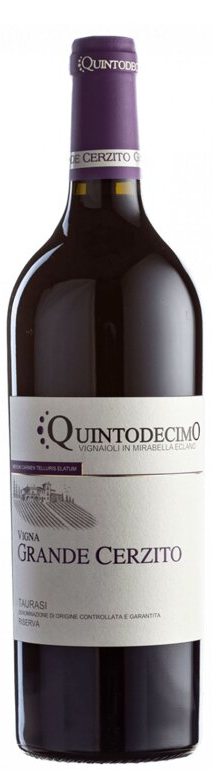 Quintodecimo Taurasi Riserva Vigna Grande Cerzito