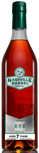 Nashville Barrel Company Straight Rye Whiskey Cask Strength