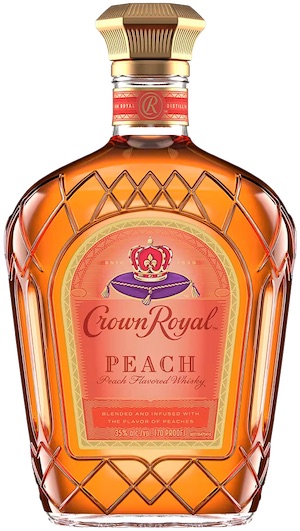 Crown Royal Canadian Whiskey Peach