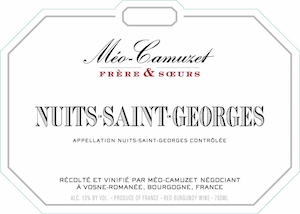 Meo Camuzet Frere et Soeurs Nuits St Georges