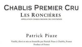 Patrick Piuze Chablis Premier Cru Les Roncieres Patrick Piuze Chablis Premier Cru Les Roncieres